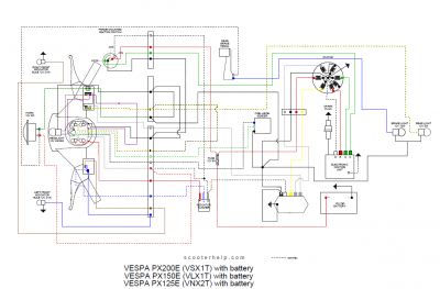 Angehängte Bilder: Schaltplan PX Lusso mit Batterie ohne Blinker hinten.png
